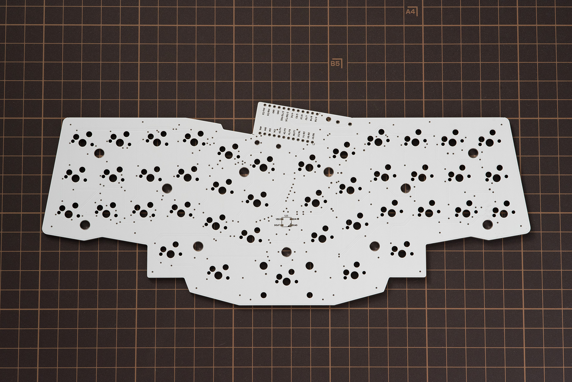 Front of the Reviung 41 PCB
