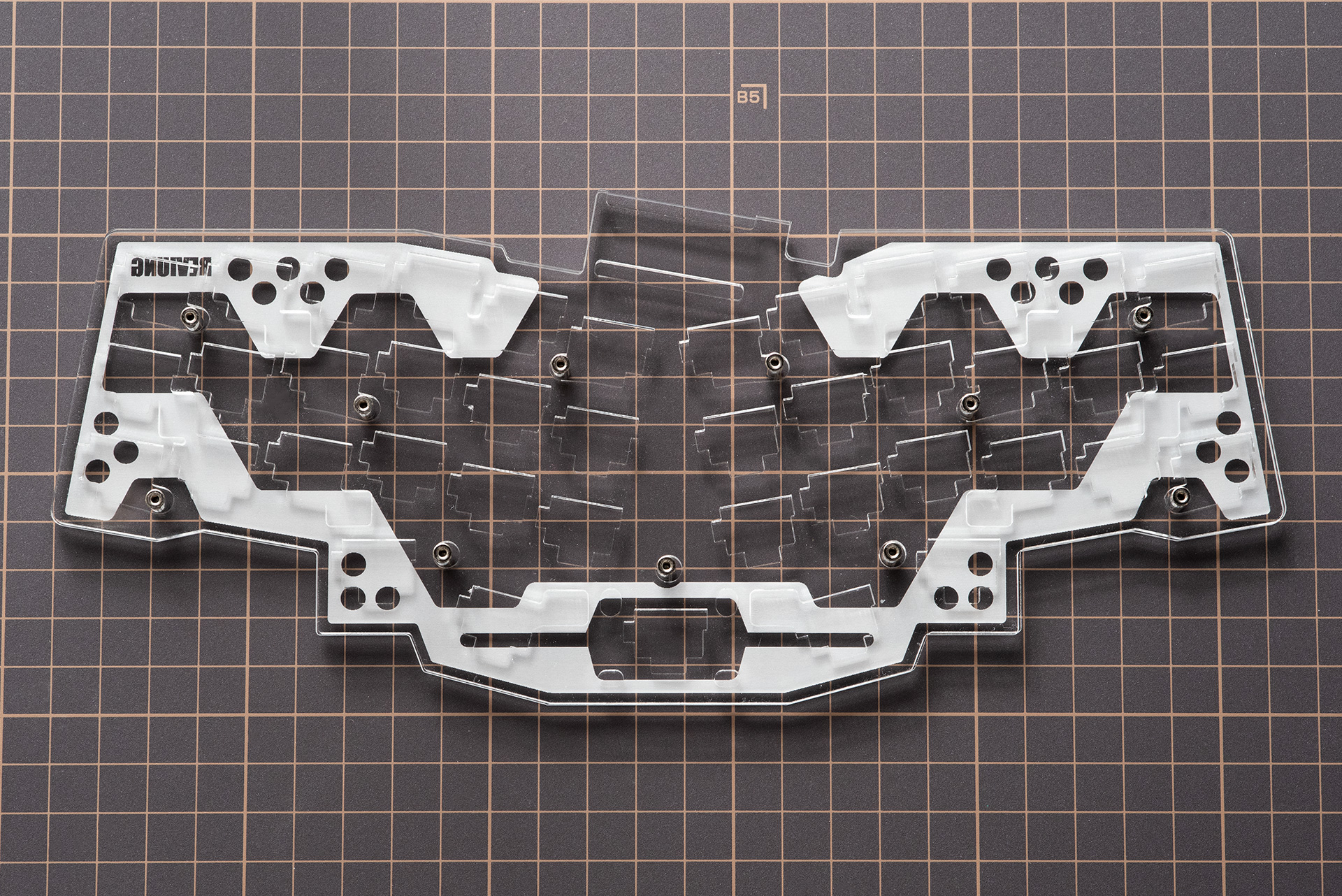 Bottom plate of the case